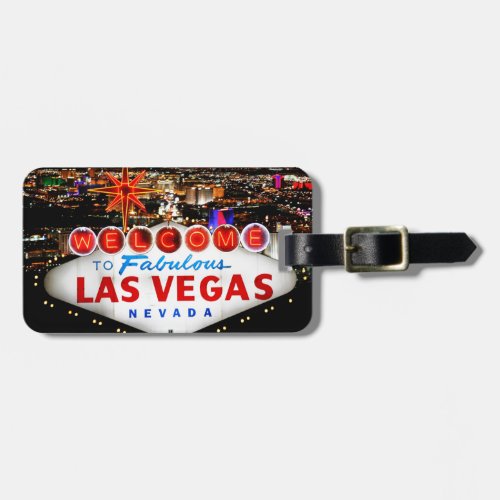 Las Vegas Gifts Luggage Tag