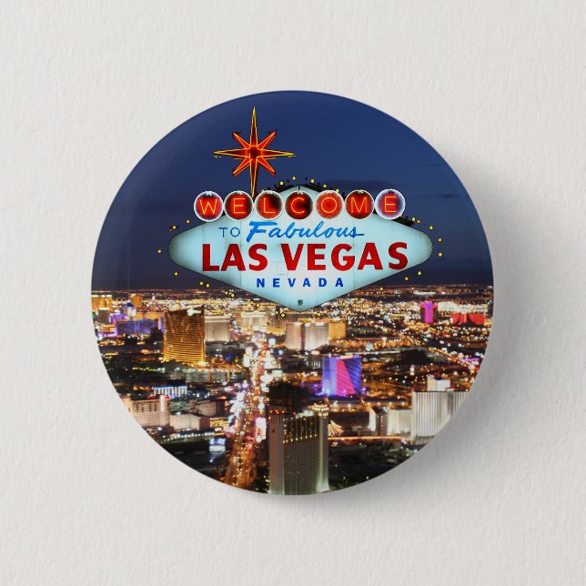 Las Vegas Gifts Pinback Button (Front)