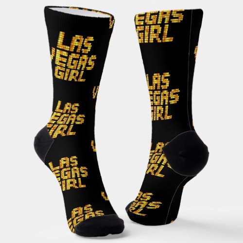  Las Vegas Girl Socks