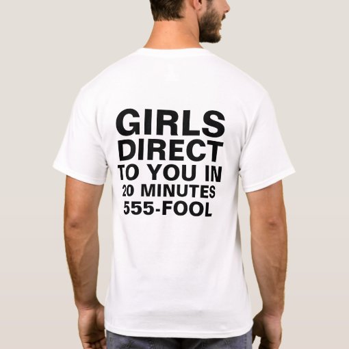Las Vegas Girls Direct To You Shirt Zazzle