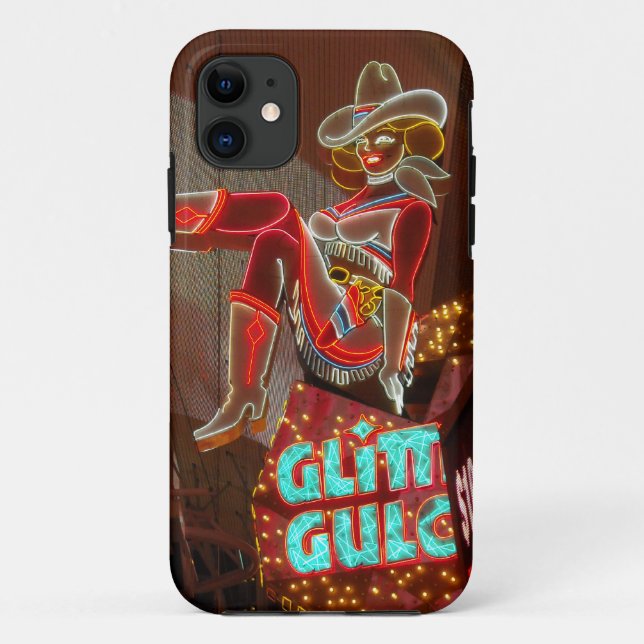 Las Vegas Glitter Gulch Case-Mate iPhone Case (Back)