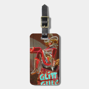 Las Vegas Glitter Gulch Luggage Tag