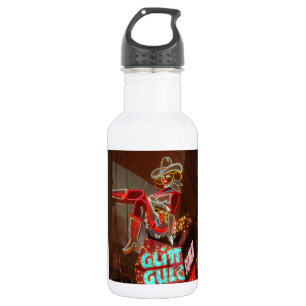 Las Vegas Glitter Gulch Water Bottle