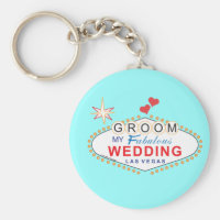 Las Vegas Groom Keychain