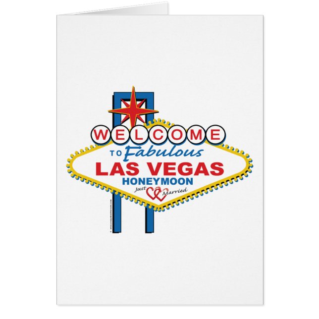 Las Vegas Honeymoon Cards (Front)