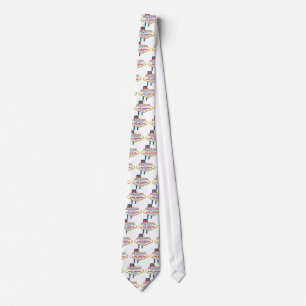 Las Vegas Honeymoon Neck Tie