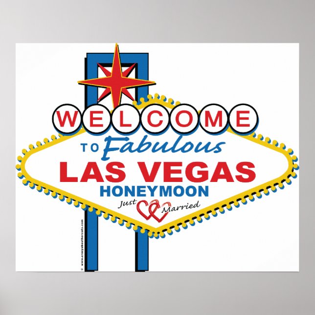 Las Vegas Honeymoon Poster (Front)