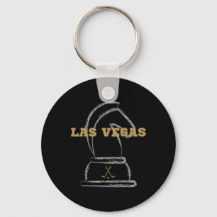 Las Vegas Ice Hockey Sports Team Golden Novelty At Keychain