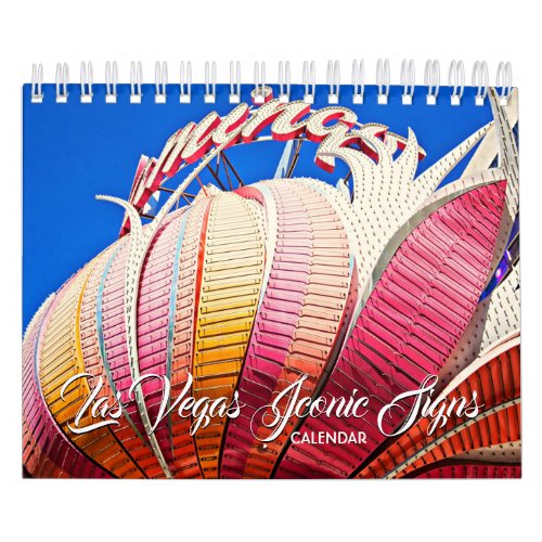 Las Vegas Iconic Signs Calendar