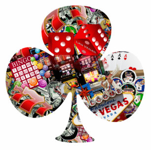 Las Vegas Icons Club Shape Ornament