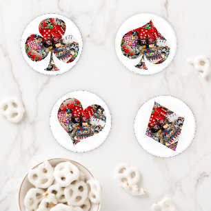 Las Vegas Icons * Gamblers Delight Coaster Set