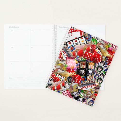 Las Vegas Icons _ Gamblers Delight Collage Planner