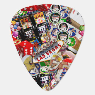 Las Vegas Icons ~ Gamblers Delight Guitar Pick