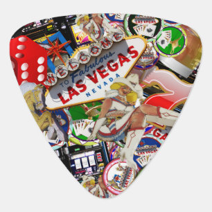 Las Vegas Icons ~ Gamblers Delight Guitar Pick