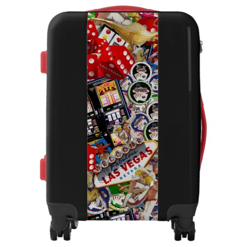 Las Vegas Icons _ Gamblers Delight Luggage