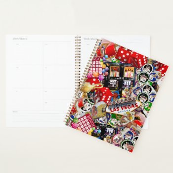 Las Vegas Icons - Gamblers Delight Planner by LasVegasIcons at Zazzle