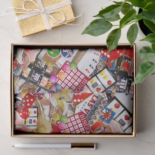 Las Vegas Icons - Gamblers Delight Tissue Paper (Gift)