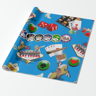Las Vegas Icons - Gamblers Delight Wrapping Paper