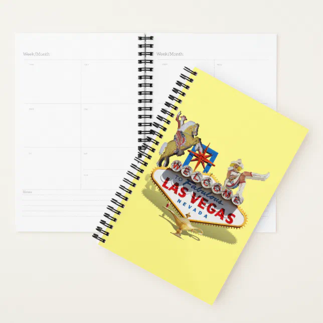 Las Vegas Icons - Las Vegas Welcome Sign Planner | Zazzle