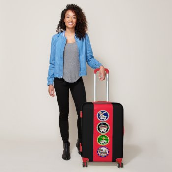 Las Vegas Icons - Poker Chips Luggage by LasVegasIcons at Zazzle