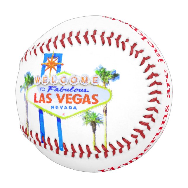 Las Vegas Jackpot Homerun Baseball (Front Right)