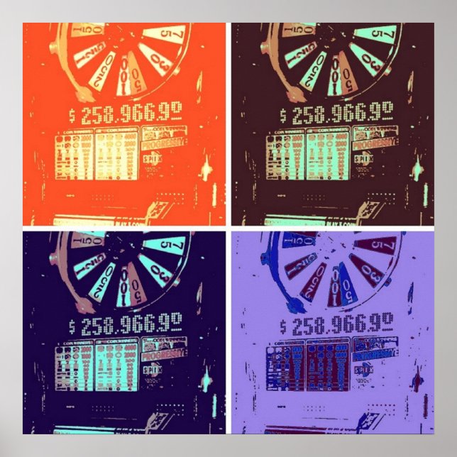 Las Vegas Jackpot Slots Poster (Front)