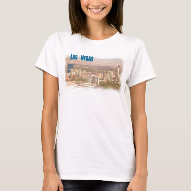 Las Vegas ladies strap shirt (Front)