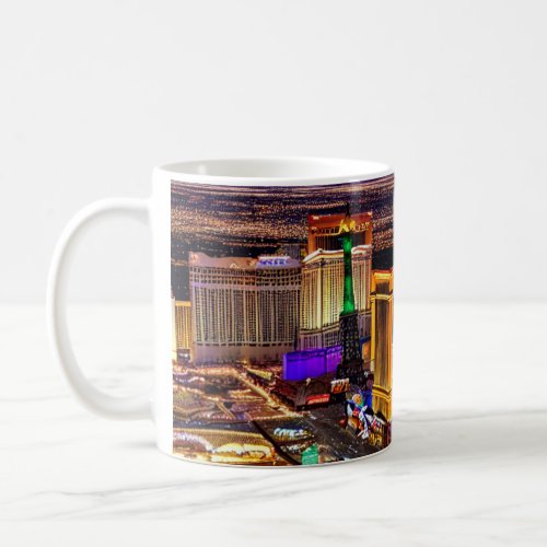 Las Vegas landscape in Nevada  Coffee Mug