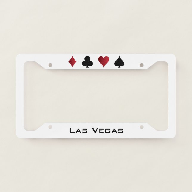 Las Vegas Licence Plate Frame (Front)
