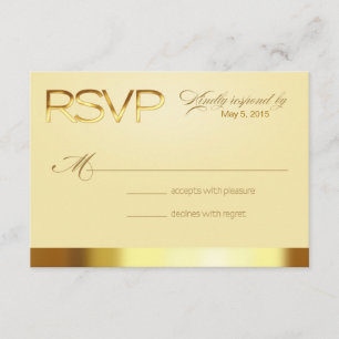 Las Vegas Lucky in Love RSVP gold/sand