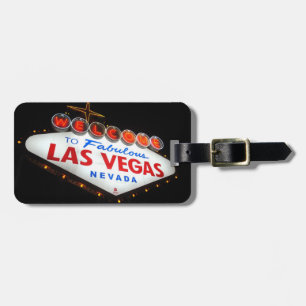 Las Vegas Luggage Tag (Black)