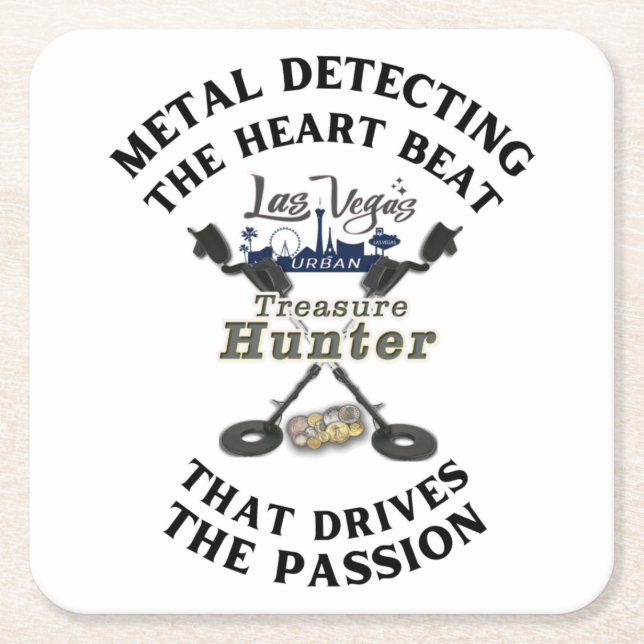 Las Vegas, LVUTH Paper Coaster (Front)