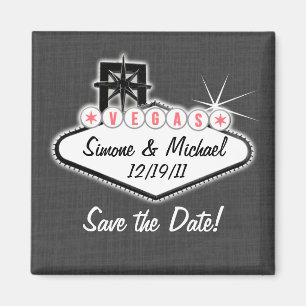 Las Vegas Magnet - Save the date