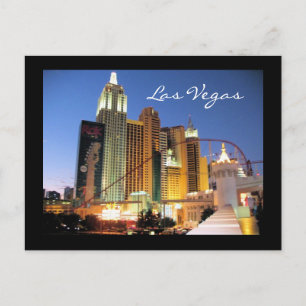Las Vegas Manhattan postcard