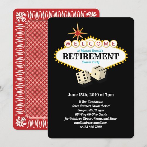 Las Vegas Marquee Retirement Party Black