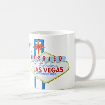 Las Vegas Marriage Celebration Coffee Mug by Rebecca_Reeder at Zazzle