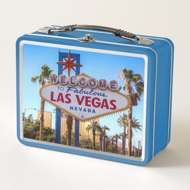Las Vegas Metal Lunch Box (Front)