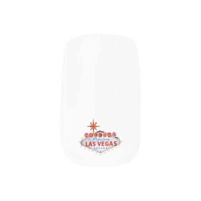 Las Vegas Nail Art (Left Thumb)
