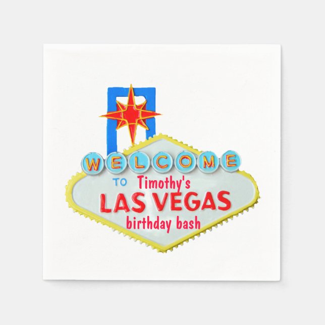 Las Vegas Napkins (Front)