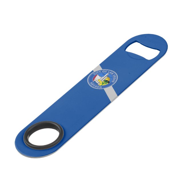 Las Vegas (Nevada) City flag  Bar Key (Back Angled)