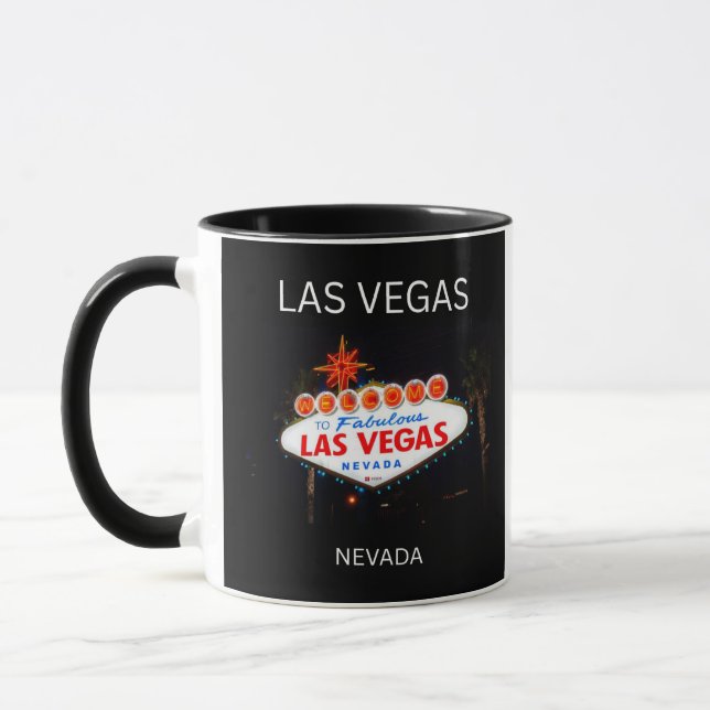 Las Vegas, Nevada coffee mug  (Left)