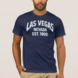 Las Vegas Nevada Est. 1905 Varsity Sports T-Shirt