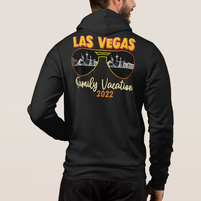 Las Vegas Nevada Family Vacation Matching 2022  Hoodie (Back)