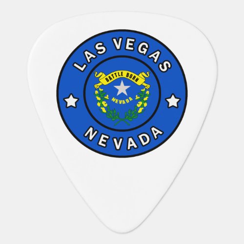 Las Vegas Nevada Guitar Pick