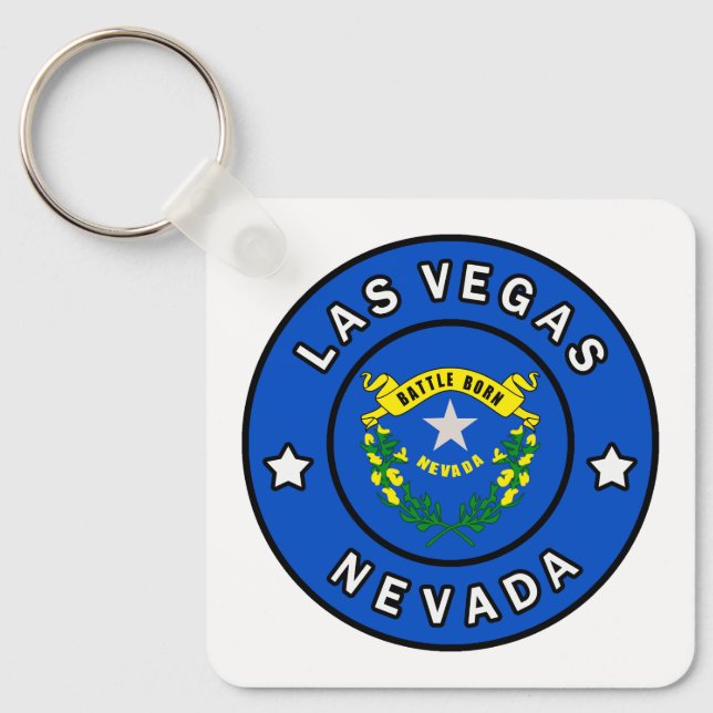 Las Vegas Nevada Keychain (Front)