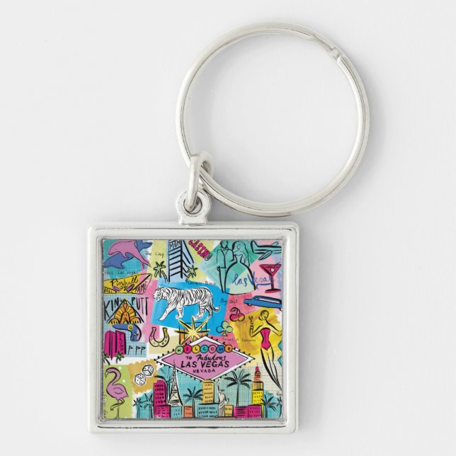 Las Vegas, Nevada Keychain (Front)