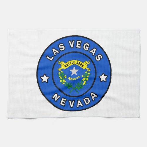 Las Vegas Nevada Kitchen Towel