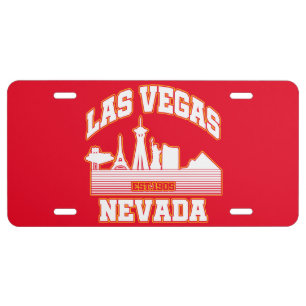 Las Vegas,Nevada License Plate