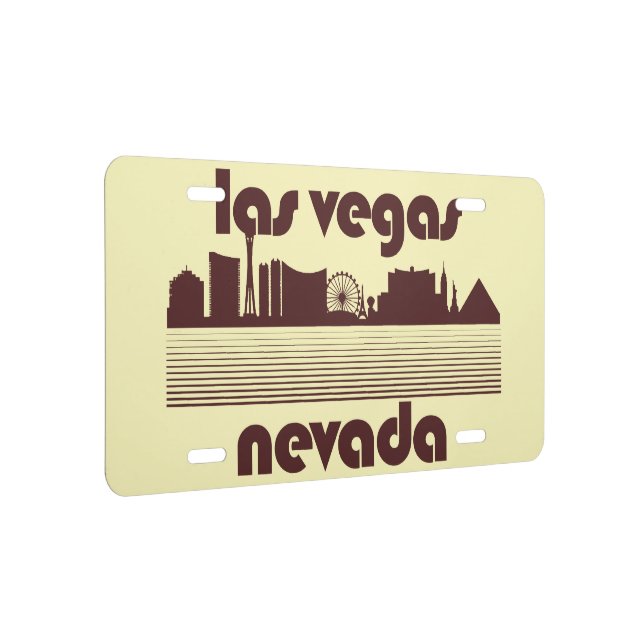 Las Vegas Nevada License Plate (Right)