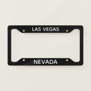 Las Vegas Nevada License Plate Frame